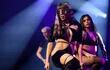 La cantante brasileña Anitta en su show en el Montreux Jazz Festival (MJF).