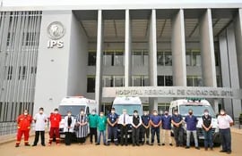 La Itaipú Binacional contrató 32 funcionarios para fortalecer el sistema de salud en Alto Paraná.