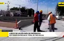 Video: Túnel de Tres Bocas debía finalizar