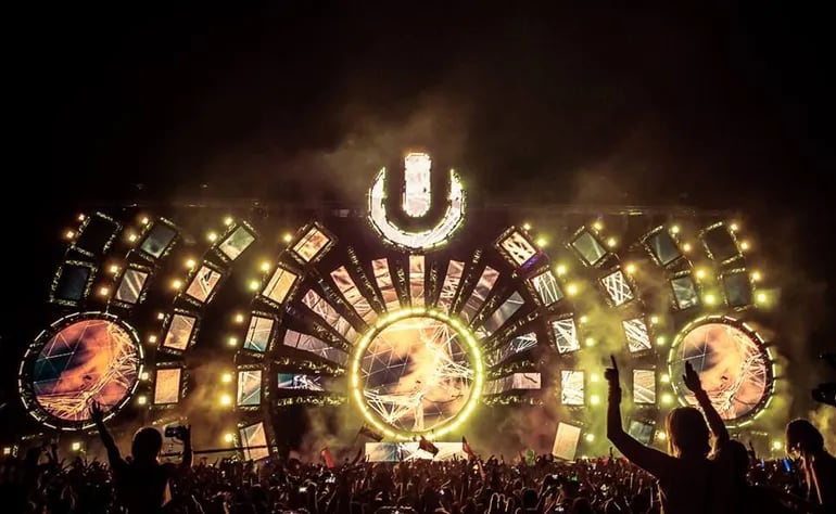 El festival "Ultra" de Miami es considerado uno de los principales eventos de música electrónica del mundo.