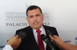 Édgar Olmedo, ministro de Justicia