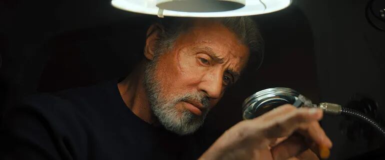 El actor Sylvester Stallone en una escena de la película "Samaritan".