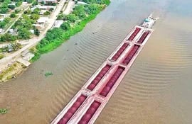 Por segundo año consecutivo, la navegabilidad del río Paraná se ve afectada por una bajante histórica en su caudal, principalmente ocasionada por el pronunciado déficit de lluvias.