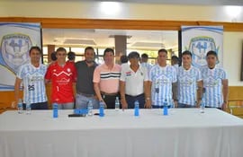David Mendoza, Ignacio Don, Jorge Mendoza, Brayan Ayala y Antonio Marín.