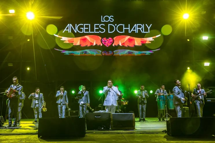 El grupo Los Ángeles de Charly volverá a presentarse hoy en el Anfiteatro "José Asunción Flores" en el marco del festival Cumbiasónico.