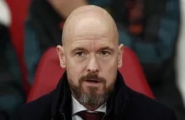 Erik ten Hag, 52 años, actual DT del Ajax Amsterdam y que dirigirá al Manchester United a partir de junio.