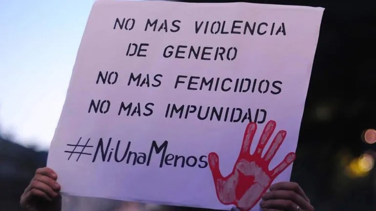 Manifestación contra la violencia machista y los feminicidios.