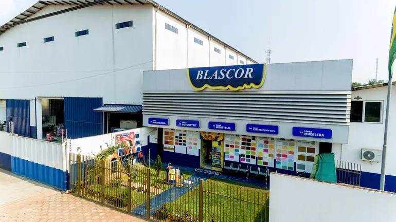 Planta industrial de Blascor Pinturas.