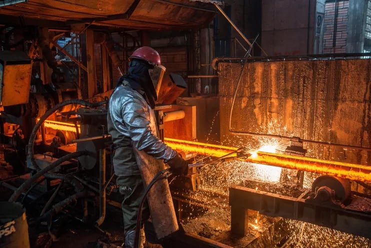 La industria metalúrgica, que crece exponencialmente, es parte firme de la UIP.