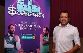 Gustavo Cabaña protagoniza el unipersonal "Sowelandia".