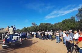 Más de 200 productores participaron del Rally de la Soja en el Chaco y que duró dos días.