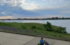 Pese a la suba, el río Paraguay aún no alcanza los 2 metros en la capital.