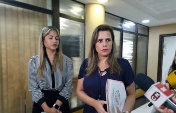 Kattya González y Soledad Blanco presentaron un recurso de reposición y reiteran pedido de medidas de protección contra Rodrigo Blanco.