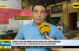 Director de Mercados encontró planilleros de la Municipalidad de Asunción