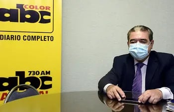 Ing. Raimundo Sánchez, titular del INTN, ayer, durante la entrevista en nuestra Redacción.