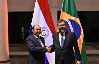 Los cancilleres de Paraguay y Brasil se reunieron en Asunción para tratar una amplia agenda bilateral.