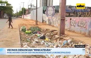 Vecinos de la Chacarita denuncian un "minicateura"