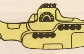Ilustración de la sección Submarino Amarillo.