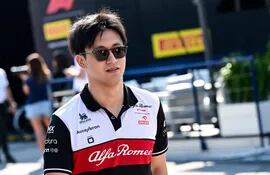 Guanyu Zhou, el piloto chino de la escudería Alfa Romeo de la Fórmula 1.