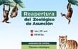 El Jardín Botánico y Zoológico de Asunción en reapertura total.