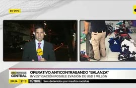 Operativo anticontrabando "Balanza"