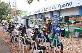 Ante casos de dengue lanzan plan de contingencia en varios municipios de Central. La foto corresponde a la municipalidad de Ypané.