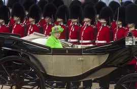 La reina Isabel II durante una de sus últimas apariciones públicas. Murió el pasado 8 de septiembre. Escocia publicó el certificado de defunción.  (EFE/EPA)