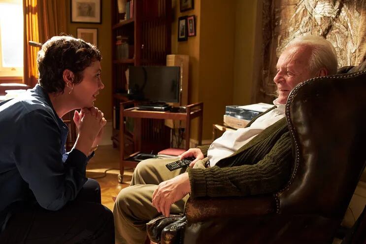 The Father, con Olivia Colman y Anthony Hopkins.