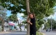 Valeria Friedmann se mostró agradecida con la naturaleza, pues gracias a un mediano árbol de lapacho salió ilesa de un accidente.