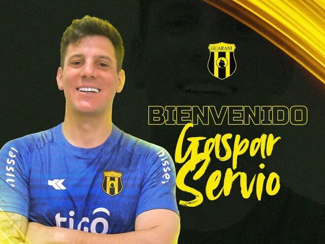 Guaraní anuncia el regreso de Gaspar Servio.