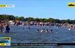 Diez mil personas visitaron playa municipal en Itá Corá