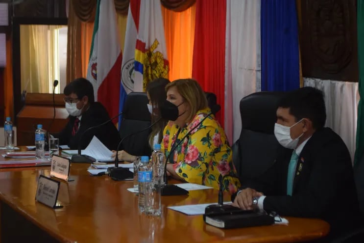 La mesa directiva de la JDI está presidida por la concejal departamental, Luisa Salapata (ANR-añetete).