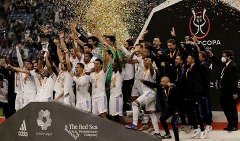 Real Madrid ganó la Supercopa de España
