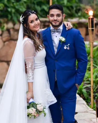 Cynthia Noemí Mendoza Chamorro y Cristián Ariel Ortigoza Gómez se casaron.