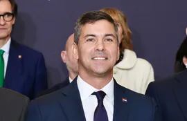 El presidente de Paraguay, Santiago Peña.