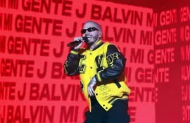 El cantante colombiano J Balvin.