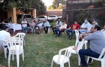 La Reunión de Camioneros  en Coronel Oviedo