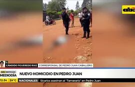 Sicarios asesinan al "Temerario" en Pedro Juan