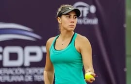 Lara Escauriza no pudo seguir sorprendiendo en el torneo.