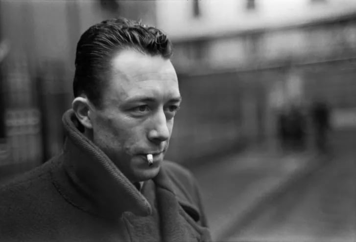 Albert Camus (1913-1960), escritor francés.
