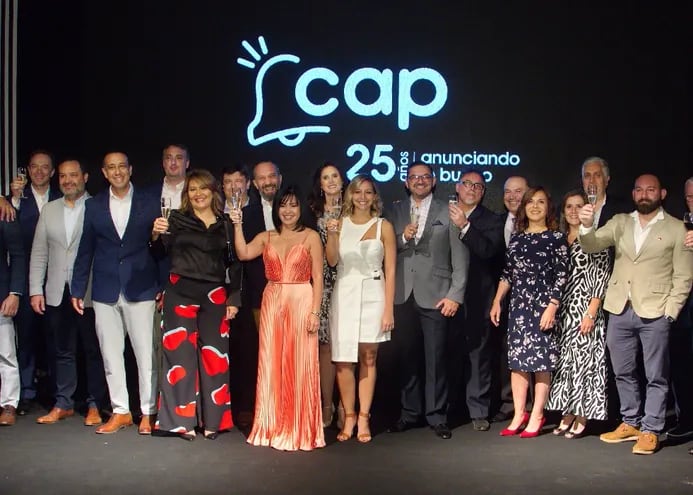 La Cámara de Anunciantes del Paraguay (CAP) celebró sus 25 años de representar y potenciar a las marcas.