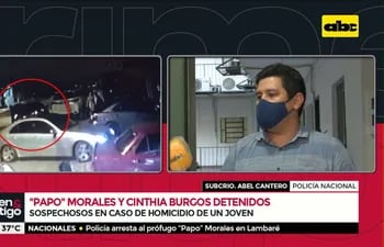 "Papo" Morales y Cinthia Burgos, detenidos por asesinato ...