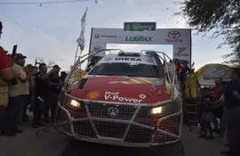 Diego Domínguez, Rally del Chaco.