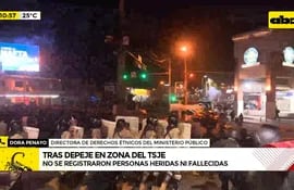 Video: Desmiente muertes en despeje de la avenida Eusebio Ayala
