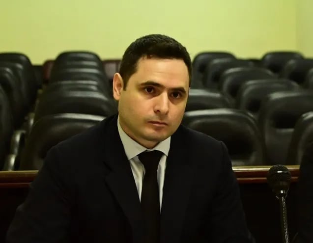 Silvio Corbeta, fiscal designado para intervenir en la investigación por el supuesto prevaricato del ex ministro Antonio Fretes.