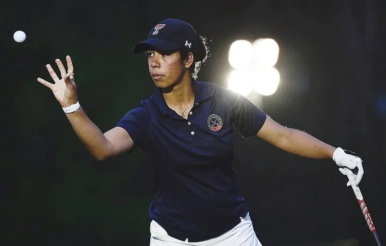 La golfista paraguaya Sofía García es la actual número uno del ranking femenino sudamericano.