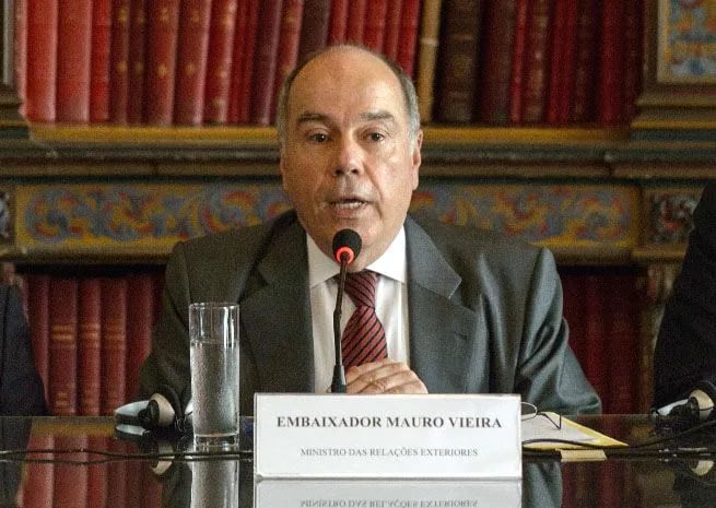 Mauro Vieira, ministro de Exteriores de Brasil. (archivo)