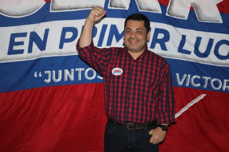 Blas Ojeda es candidato a presidente de Cerro Porteño por el movimiento Cerro en Primer Lugar.