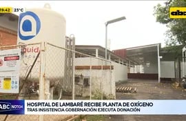 Hospital de Lambaré contará con planta de oxígeno