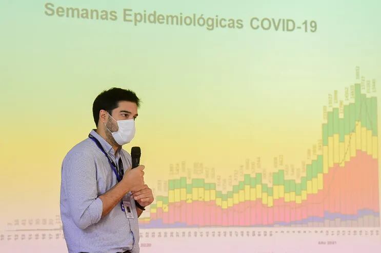 El Dr. Guillermo Sequera, director de Vigilancia de la Salud, indicó que preocupa la cantidad de contagios y muertes que se registrand diariamente, además refirió que estas cifras irán en aumento.
